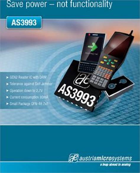 as3993 rfid reader|AS3993 UHF RFID Single Chip Reader EPC Class1 Gen2 .